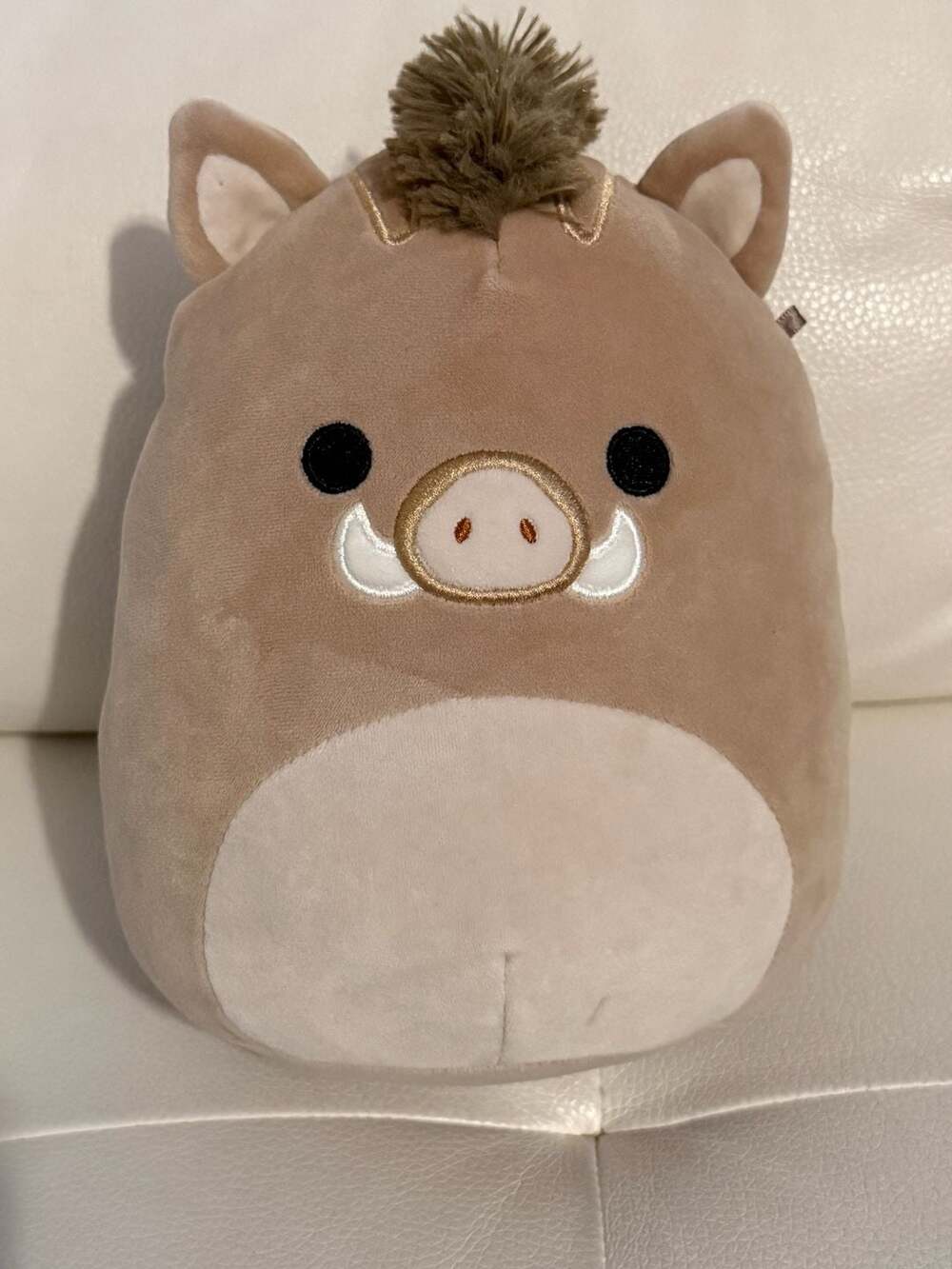 Squishmallows Warren the Brown Boar 7.5-Inch Plush